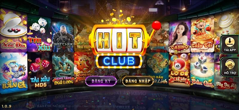 Hit Club cung cấp một loạt các trò chơi đa dạng và phong phú cho người chơi